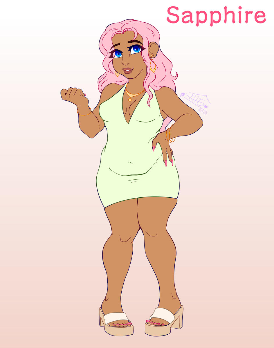 Sapphire Concept Pose Sapphire Concept Pose