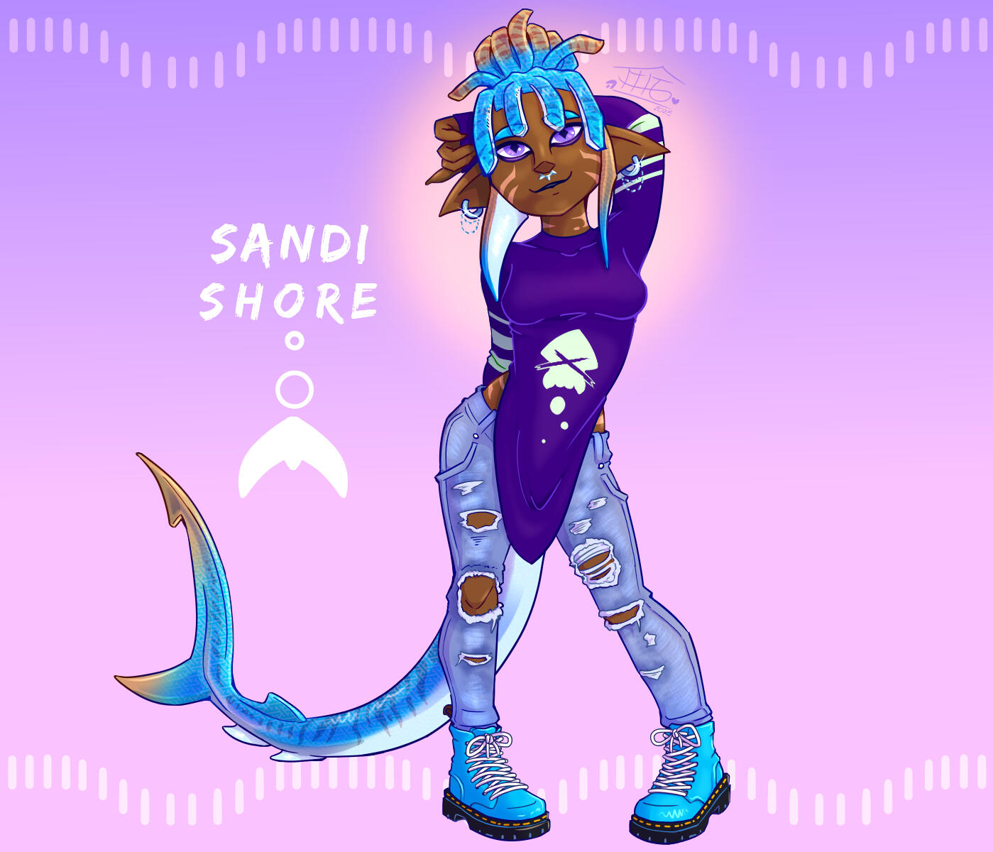 Introduction Card of Sandi Shore Introduction Card of Sandi Shore